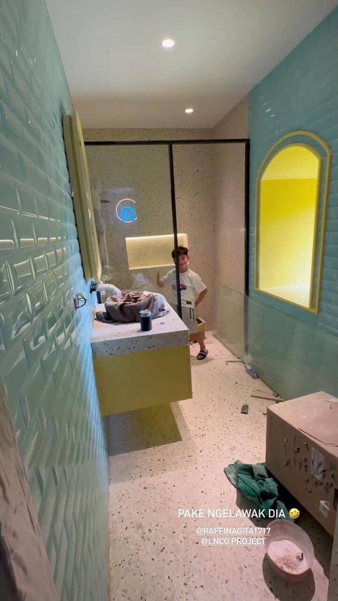 kamar dan playroom baru Rafathar dan Rayyanza (instagram.com/lucianahasan)