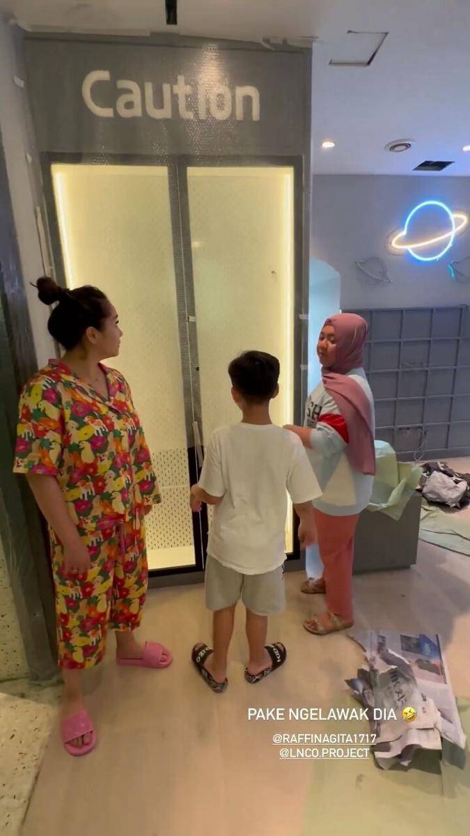 kamar dan playroom baru Rafathar dan Rayyanza (instagram.com/lucianahasan)