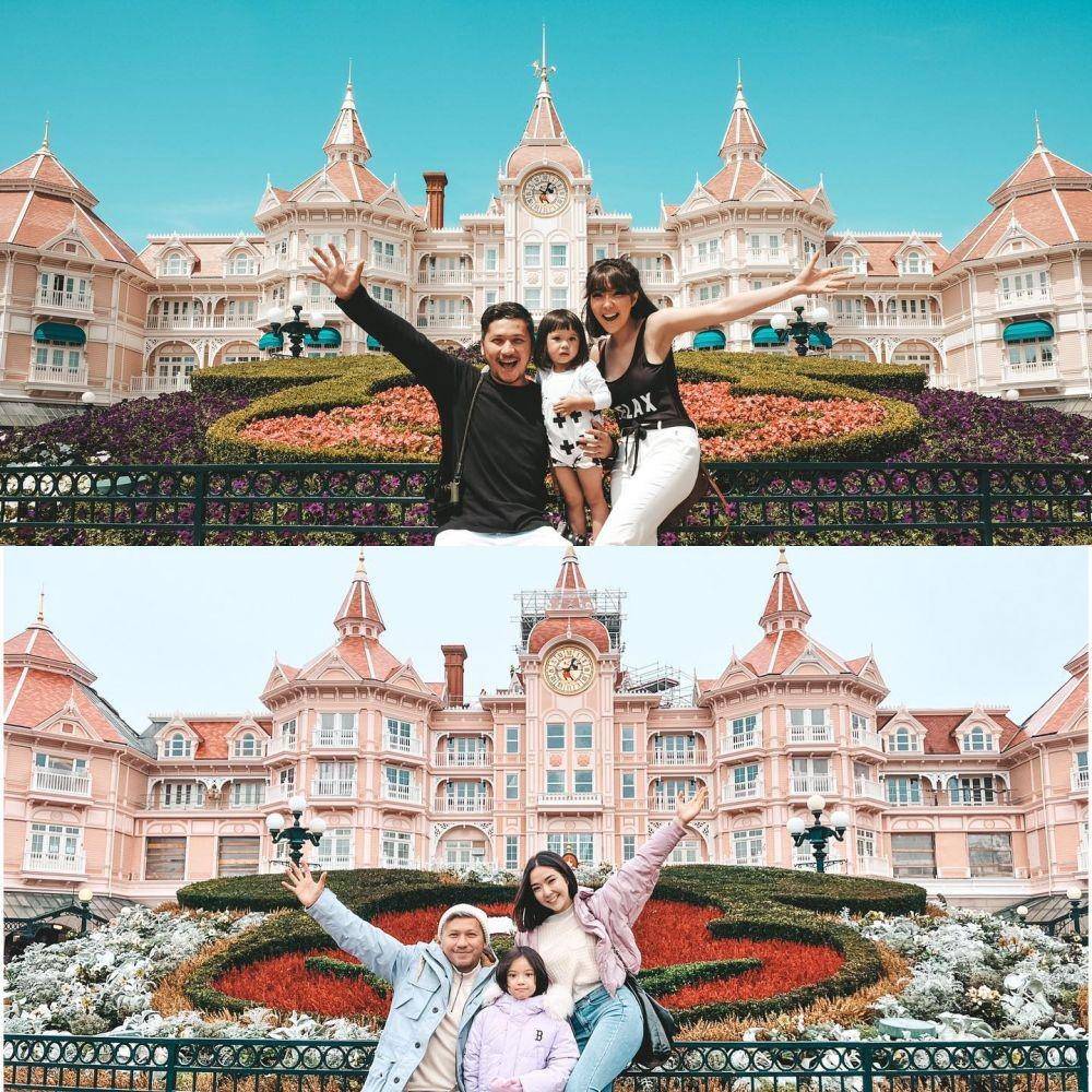 liburan Gisel, Gempi dan Gading (Instagram.com/gadiiing)