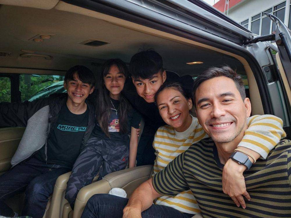 Kebersamaan Donna dan Darius dengan buah hati (instagram.com/dagnesia)