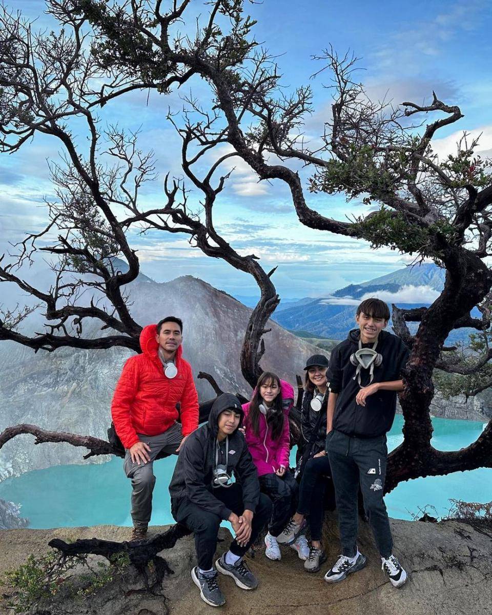 Kebersamaan Donna dan Darius dengan buah hati (instagram.com/dagnesia)