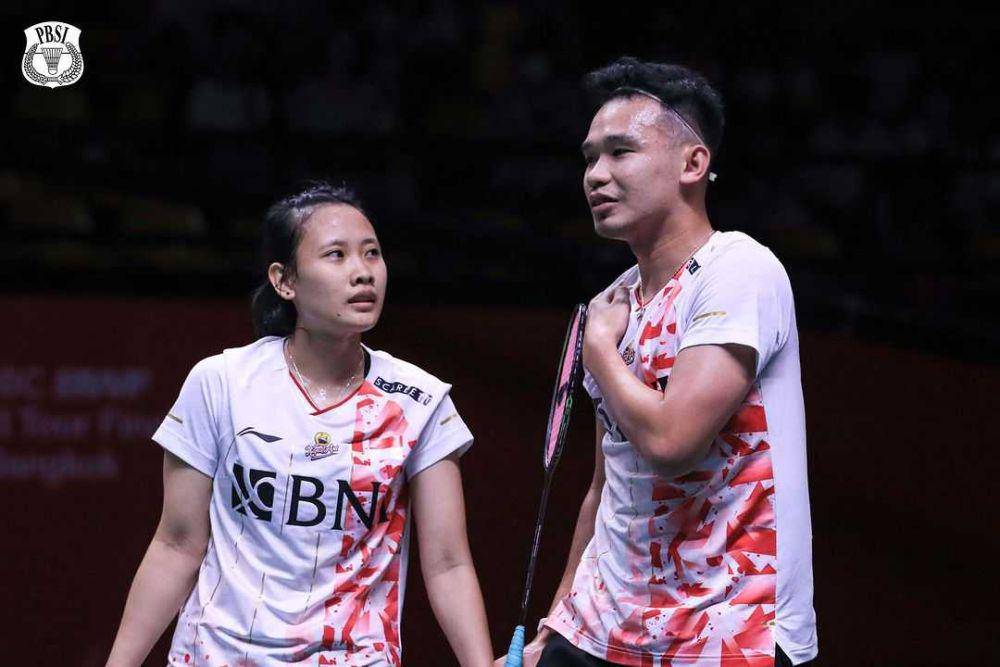 pasangan ganda campuran Indonesia, Rehan dan Lisa (instagram.com/badminton.ina)