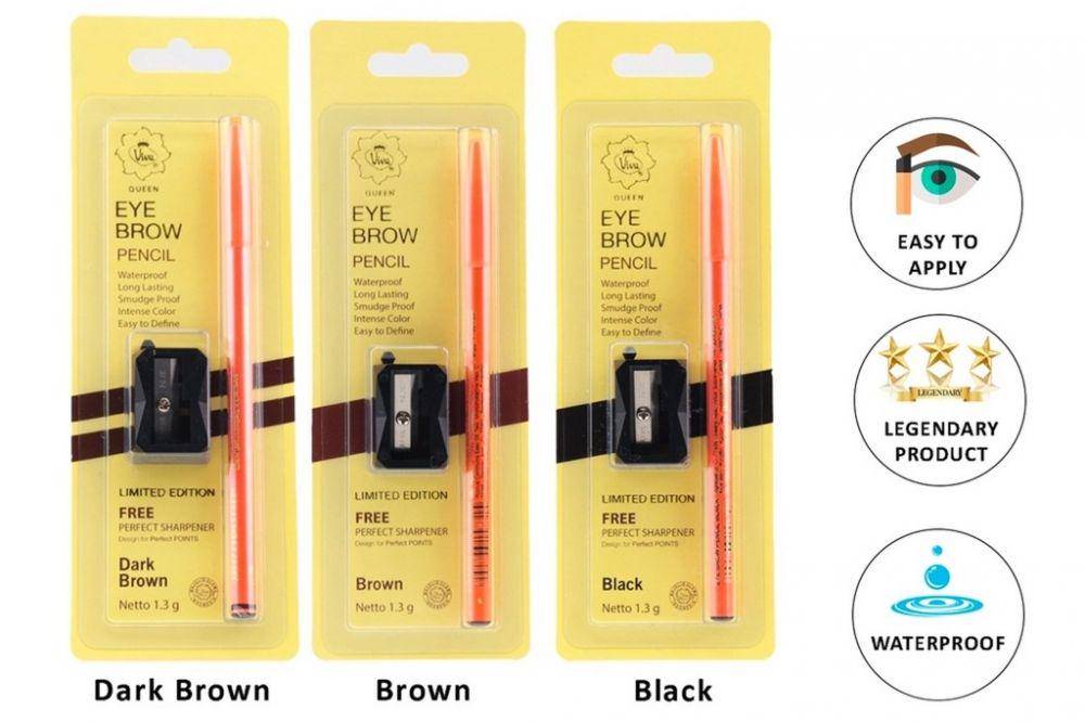 Viva Cosmetics Eye Brow Pencil (shopee.co.id/vivacosmetics.surabaya)