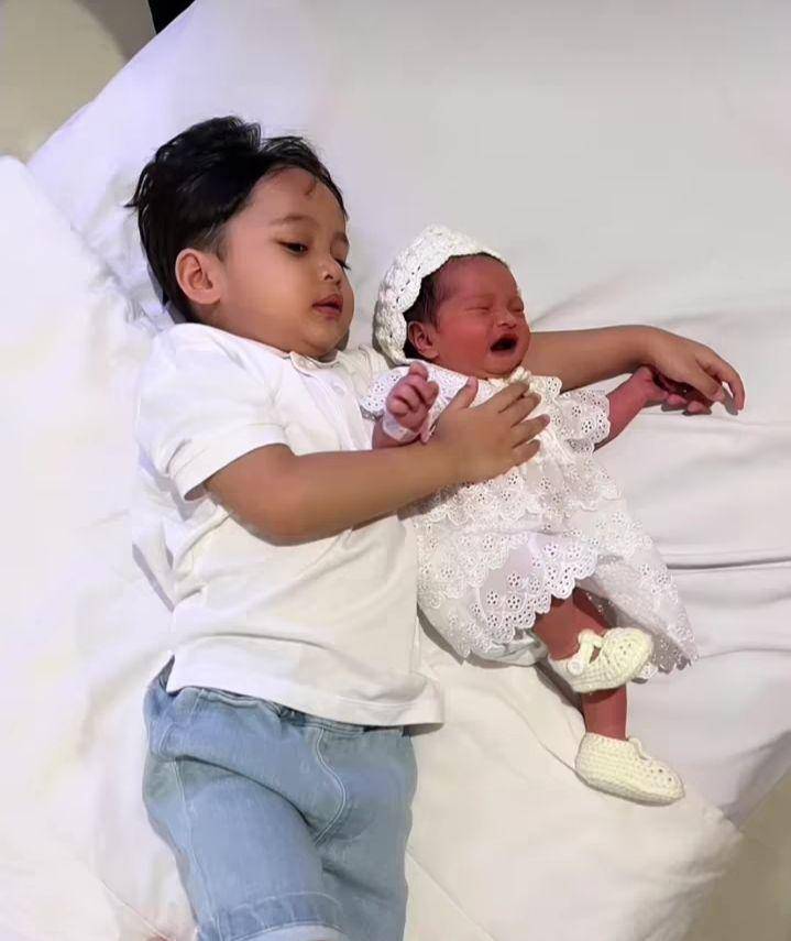 potret Arrasya momong baby Shafa (instagram.com/ramabakar)