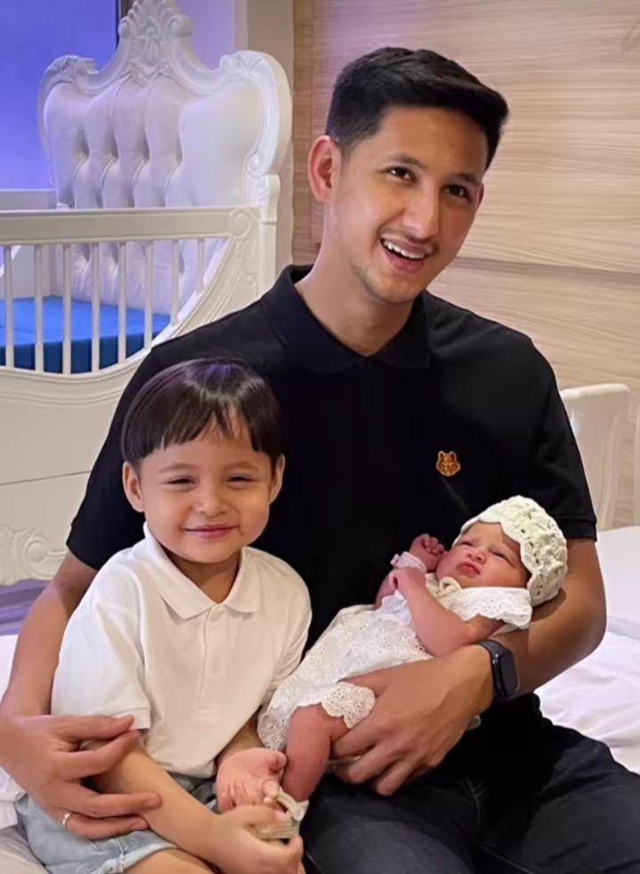 potret Arrasya momong baby Shafa (instagram.com/ramabakar)