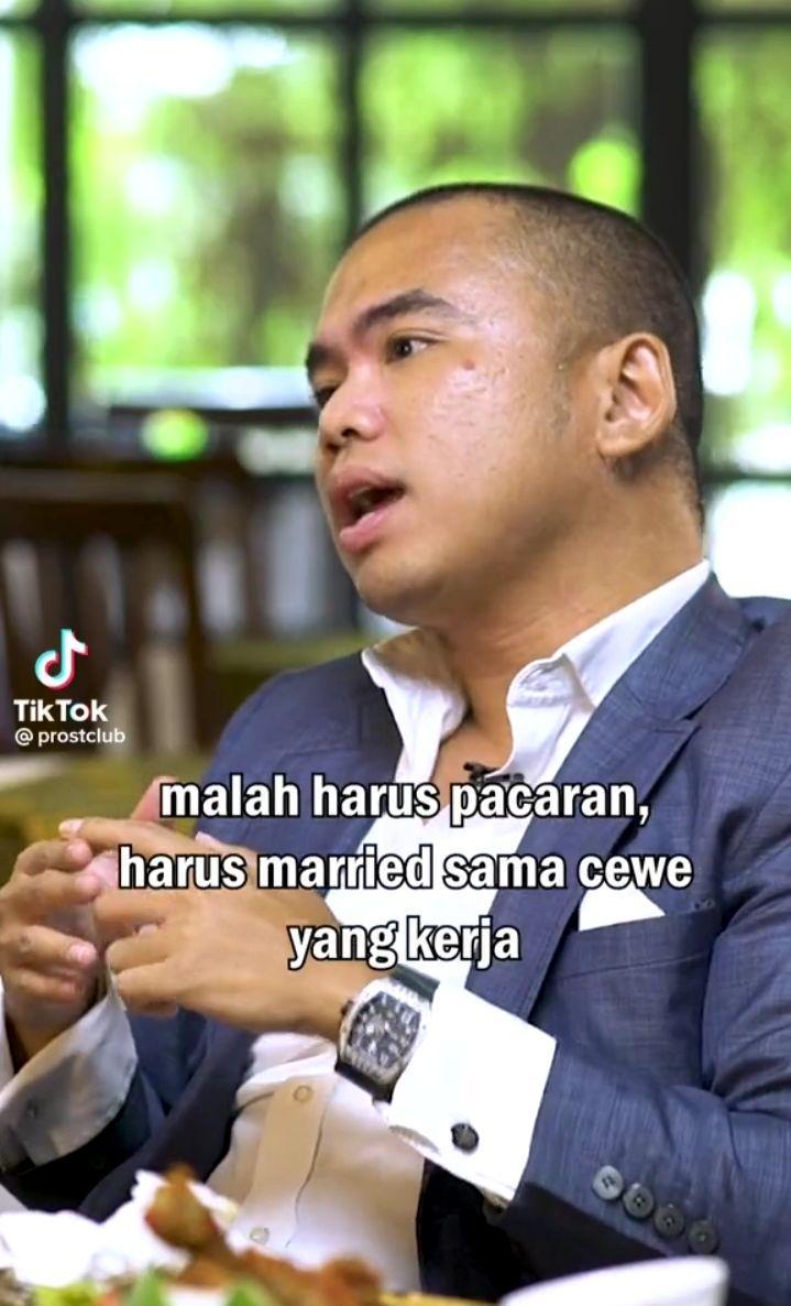 potret Frank Hutapea (tiktok.com/prostclub)