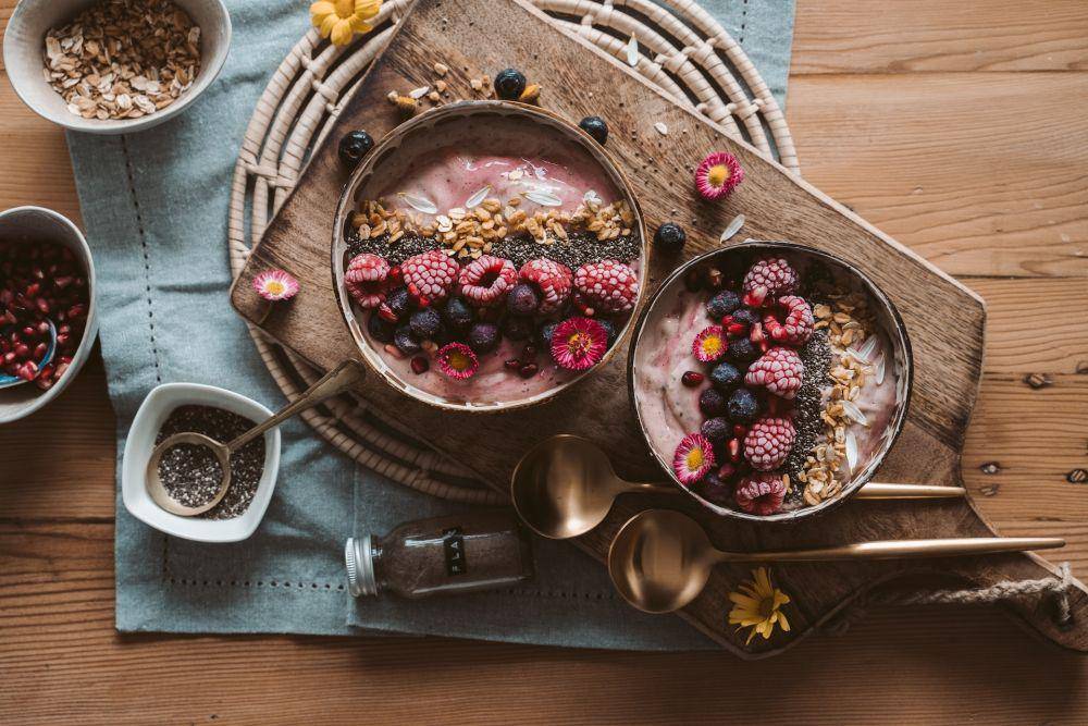 Ilustrasi smoothie bowl (pexel.com/Taryn Elliott)