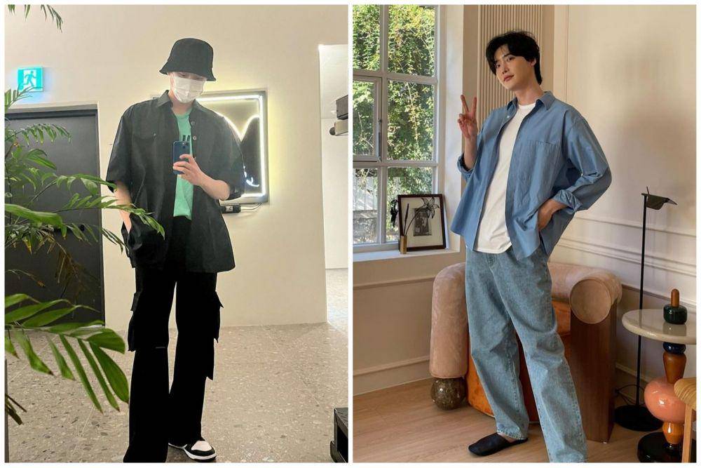 inspirasi outfit Lee Jong Suk (instagram.com/jongsuk0206)