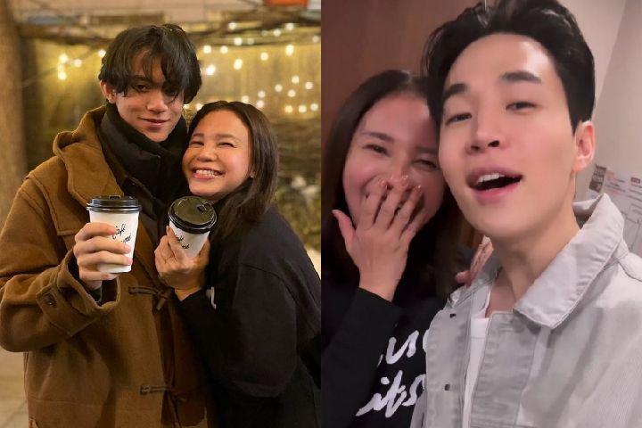 10 Potret Rossa dan Anaknya di Korea Selatan, Ketemuan Sama Henry Lau!