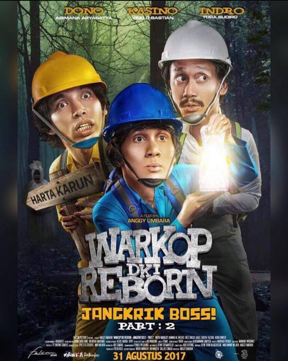 poster film Warkop DKI Reborn: Jangkrik Boss Part 2 (instagram.com/indrowarkop_asli)