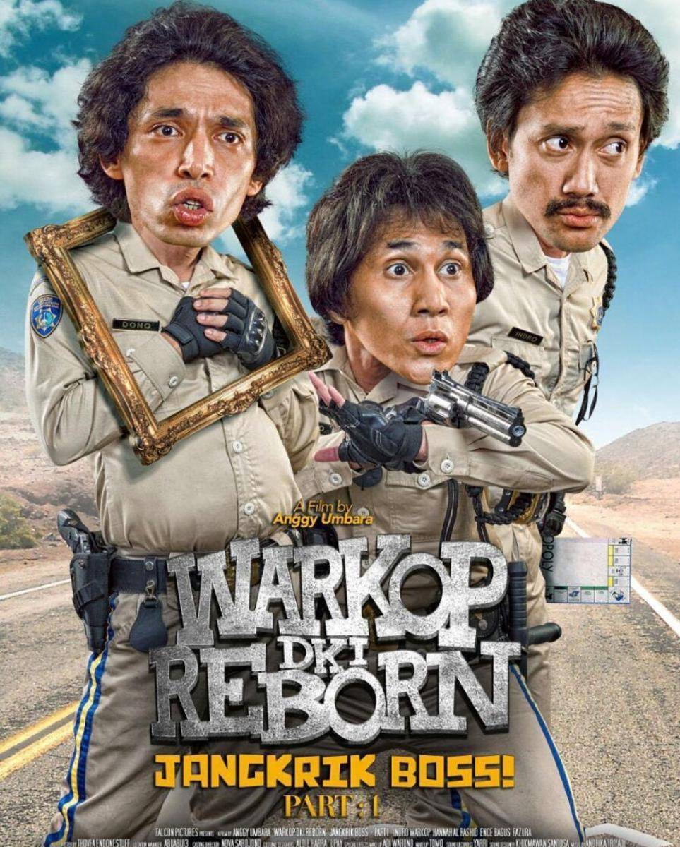 poster film Warkop DKI Reborn: Jangkrik Boss Part 1 (instagram.com/indrowarkop_asli)