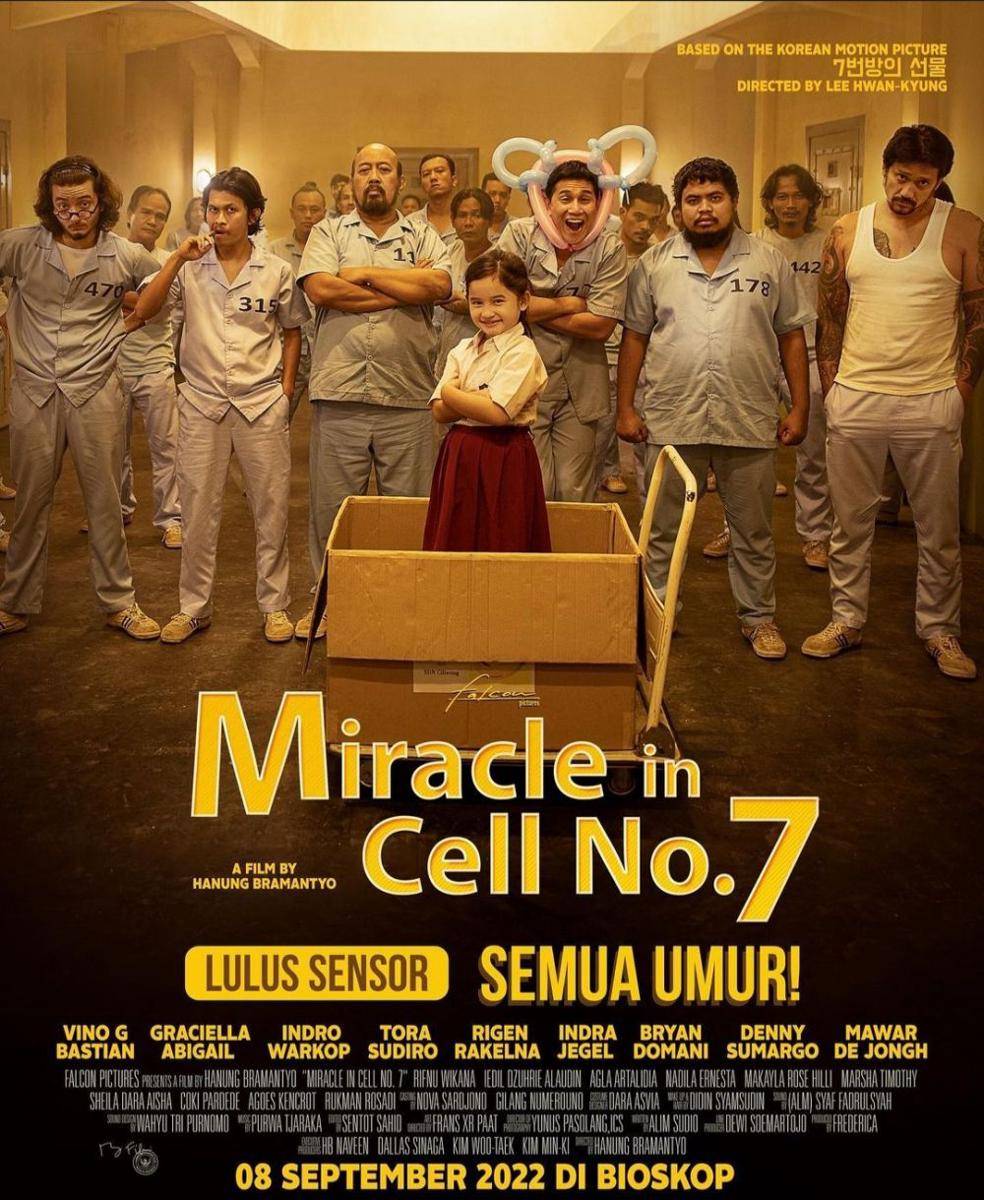 poster Miracle in Cell No.7 (instagram.com/falconpictures_)