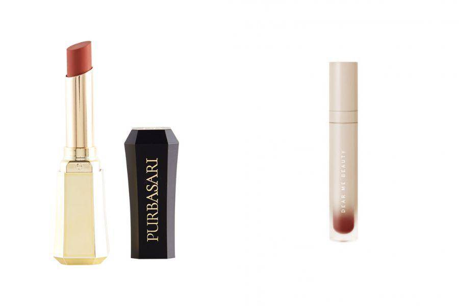 Kombinasi Produk Lip Makeup yang Cocok Diombre (purbasari.com | dearmebeauty.com)