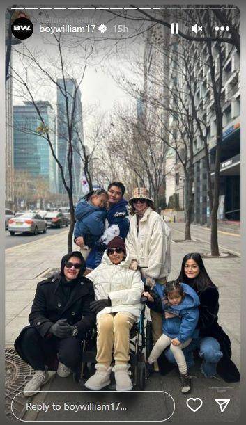 potret Boy William liburan di Korea Selatan (instagram.com/boywilliam17)