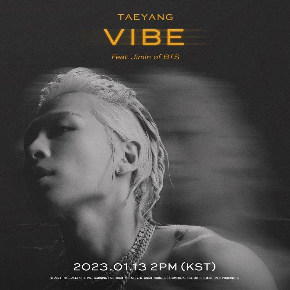 Poster comeback Taeyang . (ig/theblacklabel)