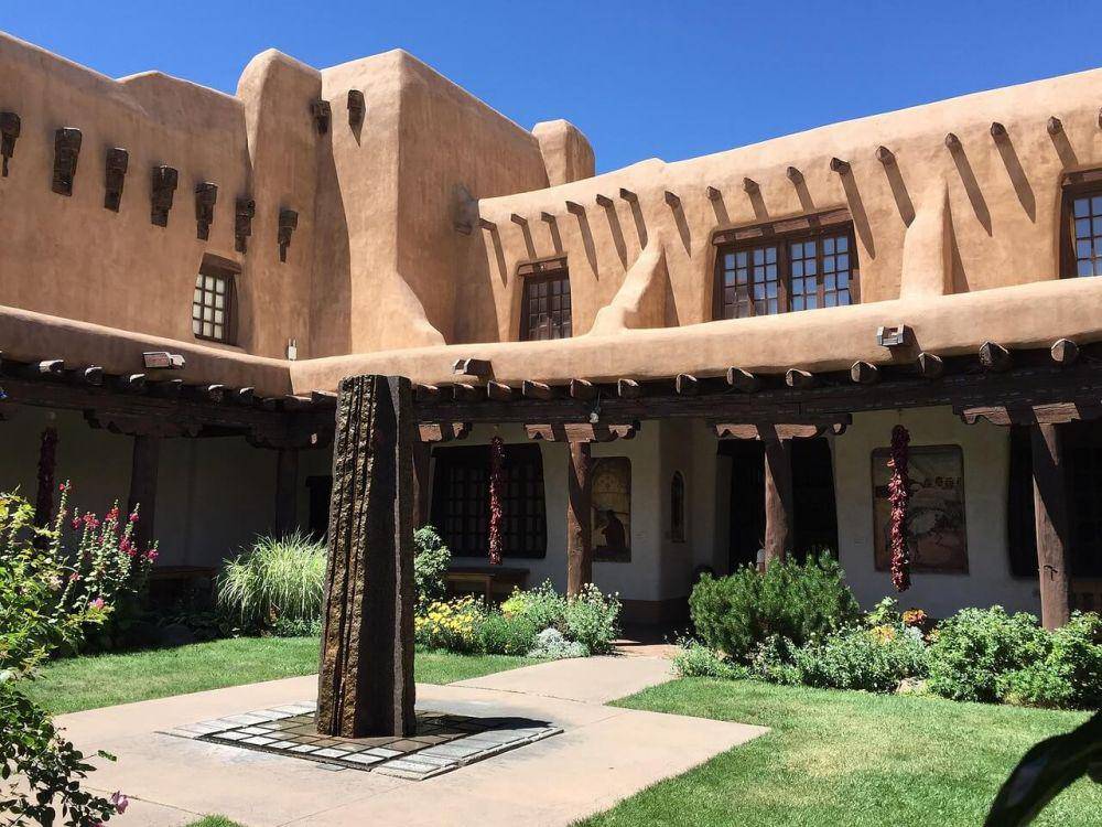 ilustrasi arsitektur santa fe, new mexico (pixabay.com/Cassie Lozuk)