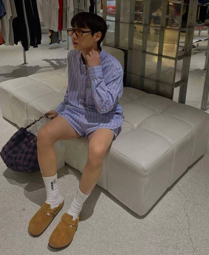 one set outfit ala Gun (instagram.com/gun_atthaphan)