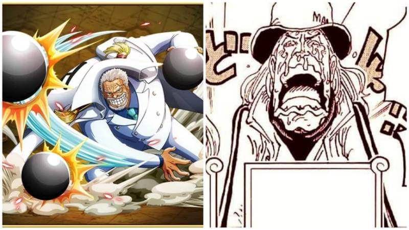 Garp dan Helmeppo. (Dok. Toei Animation/One Piece)