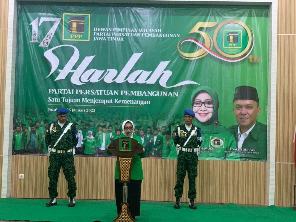 Harlah 50 PPP, Kembali ke Logo Lama untuk Gaet Milenial