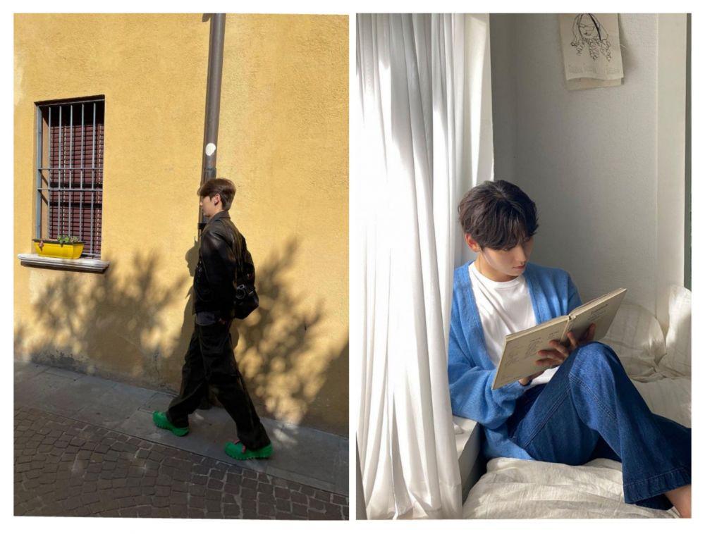 9 Ide Pose Candid ala Hwang Min Hyun, Anti Canggung di Depan Kamera