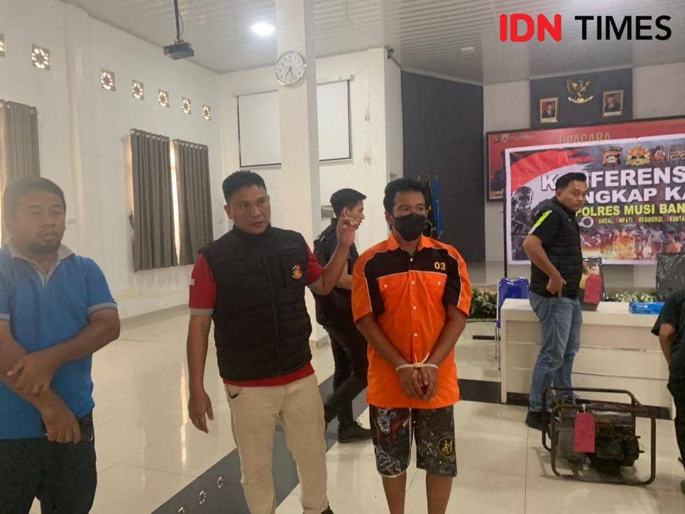 Penampungan Minyak dari Tambang Ilegal Terbakar Lagi di Muba