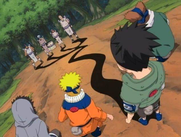 Kagemane no Jutsu milik Shikamaru. (Dok. Pierrot/Naruto)