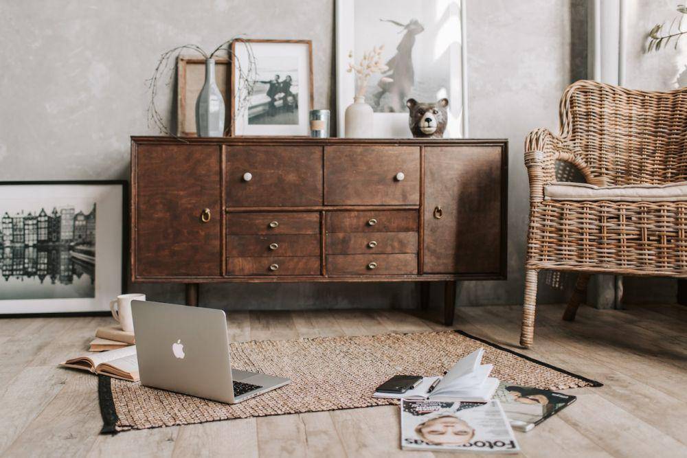 ilustrasi desain modern rustic (pexels.com/Vlada Karpovich)