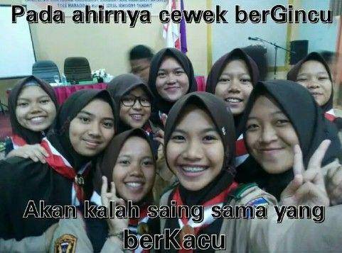 meme gombalan romantis ala anak pramuka (facebook.com/Rona Venintiiaa)