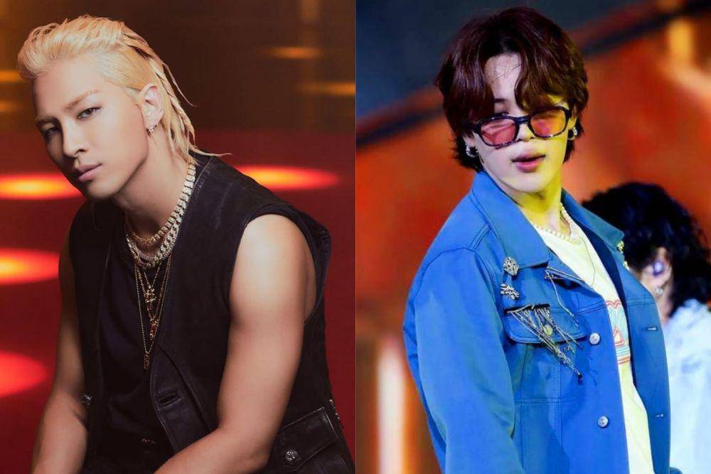 Taeyang dan Jimin BTS. (ig/berbagai)