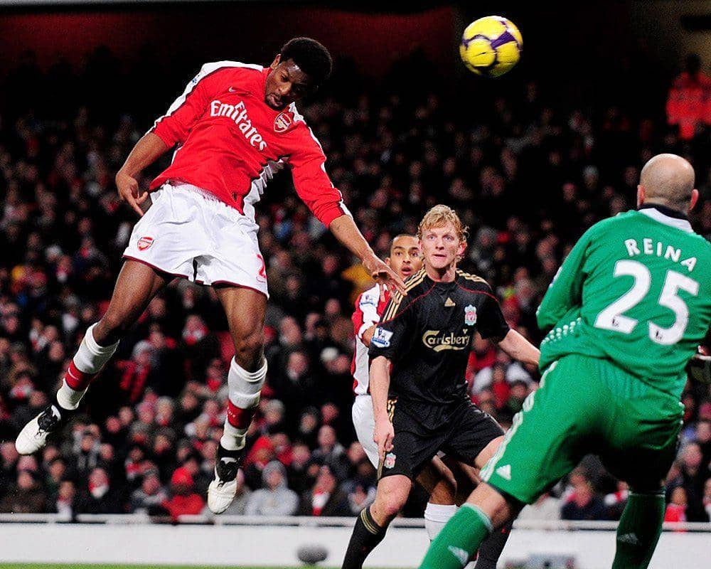 Arsenal melawan Liverpool di EPL 2009/2010. (twitter.com/Arsenal)