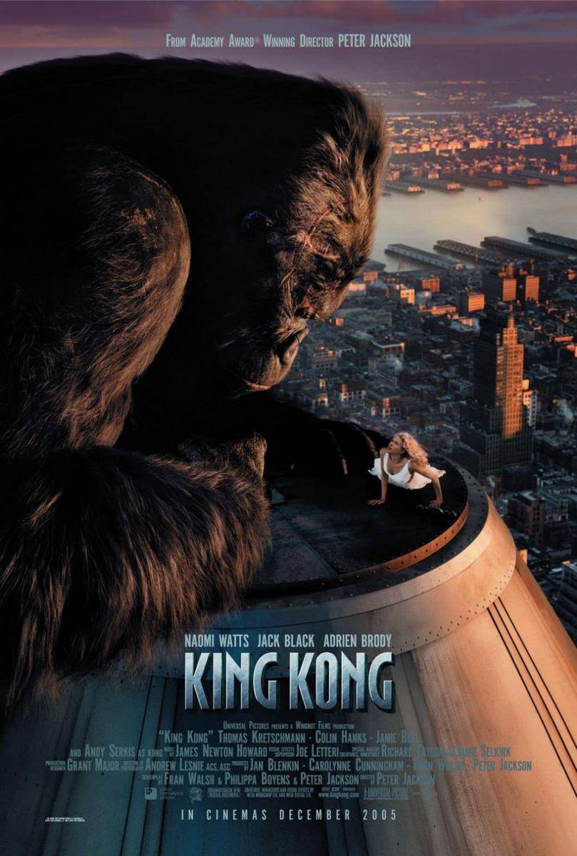 poster film King Kong (dok. Columbia Pictures/King Kong)