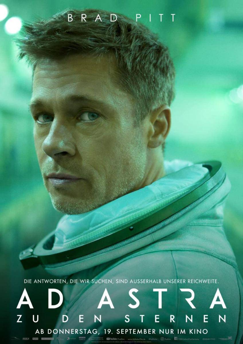 poster film Ad Astra (dok. New Regency Productions/Ad Astra)