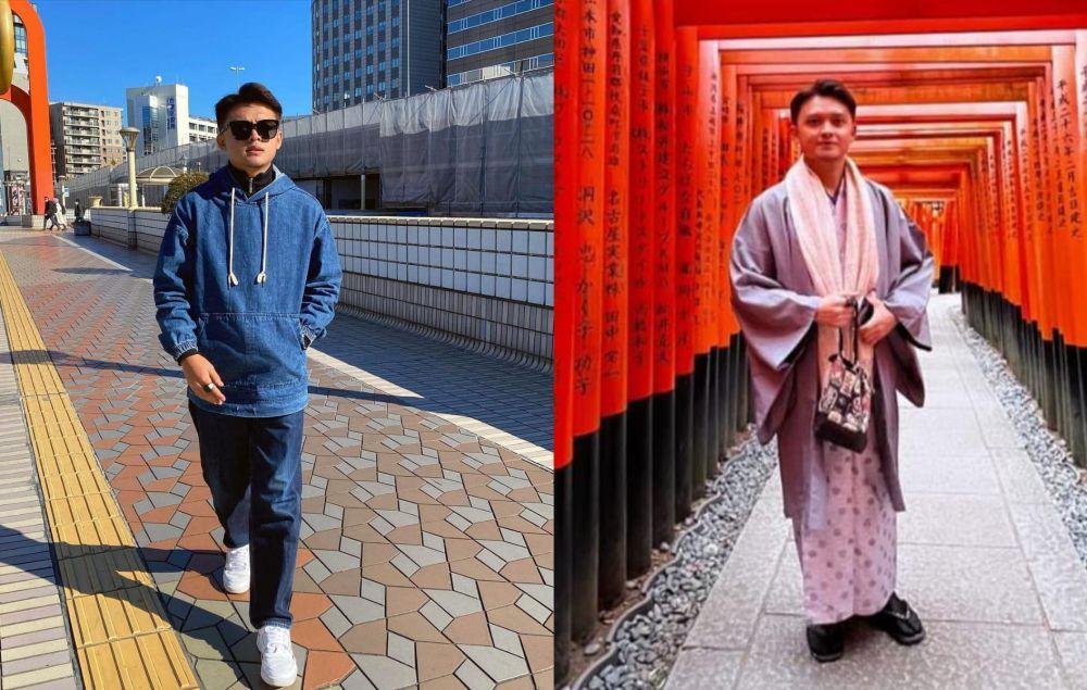 9 Potret Dodi Hidayatullah Liburan di Jepang, Bareng Personel ADAM!