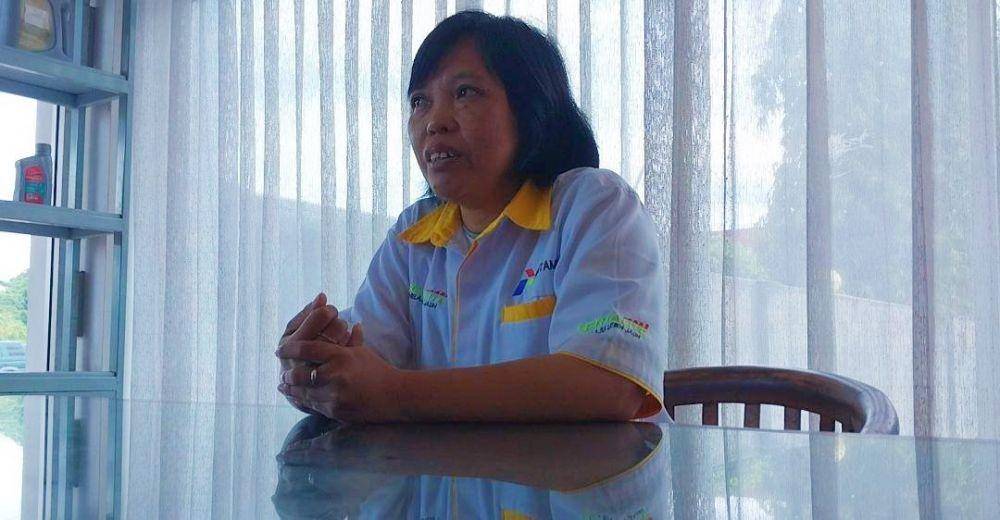 ( Eli, karyawan SPBU Baturaja yang mengunci ketiga remaja putri di toilet ) IDN Times/Istimewa