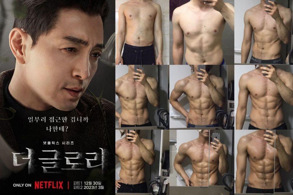 Bikin Terpesona, Jung Su Il The Glory Dapatkan ABS dalam 8 Minggu!