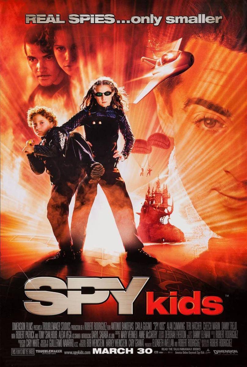 poster film Spy Kids (dok. Dimension Films/Spy Kids)