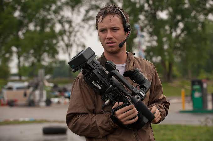 Jeremy Sumpter di film Into The Storm (dok. Warner Bros. Pictures/Into The Storm)