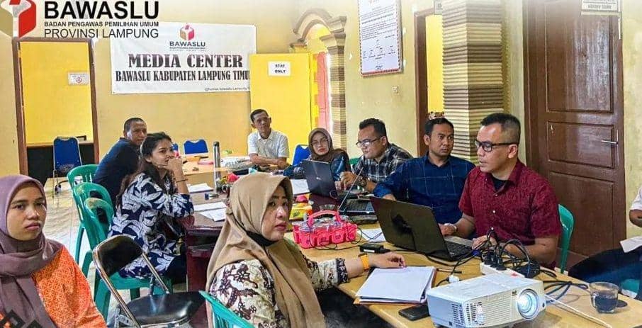 Bawaslu Provinsi Lampung menginstruksikan Bawaslu di Kabupaten/Kota se-Lampung segera membentuk tim pengawasan faktual. (Dok. Bawaslu Lampung).