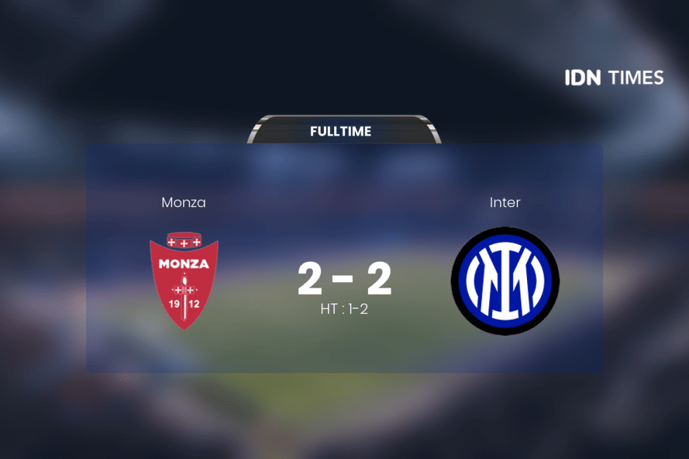 Duel Monza Vs Inter Berakhir Antiklimaks