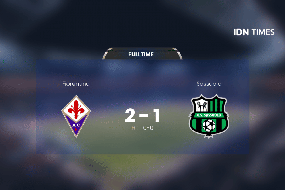 Fiorentina Curi Poin Penuh Atas Sassuolo