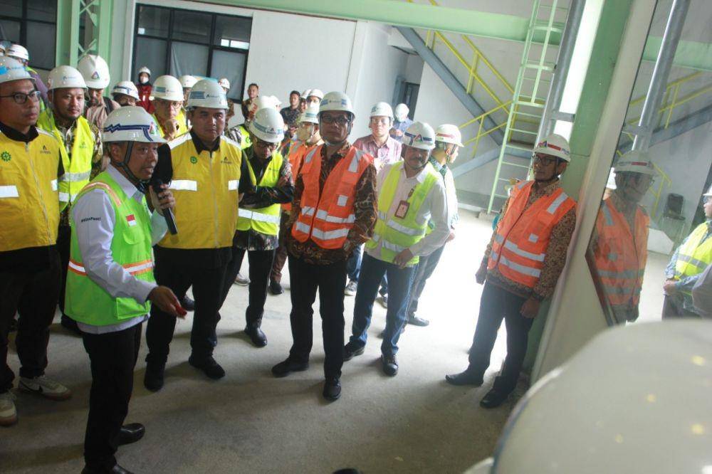 Proses soft commissioning PT Indonesia Aluminium Alloy (IAA), Jumat (6/1/2023) (Dok.Istimewa)