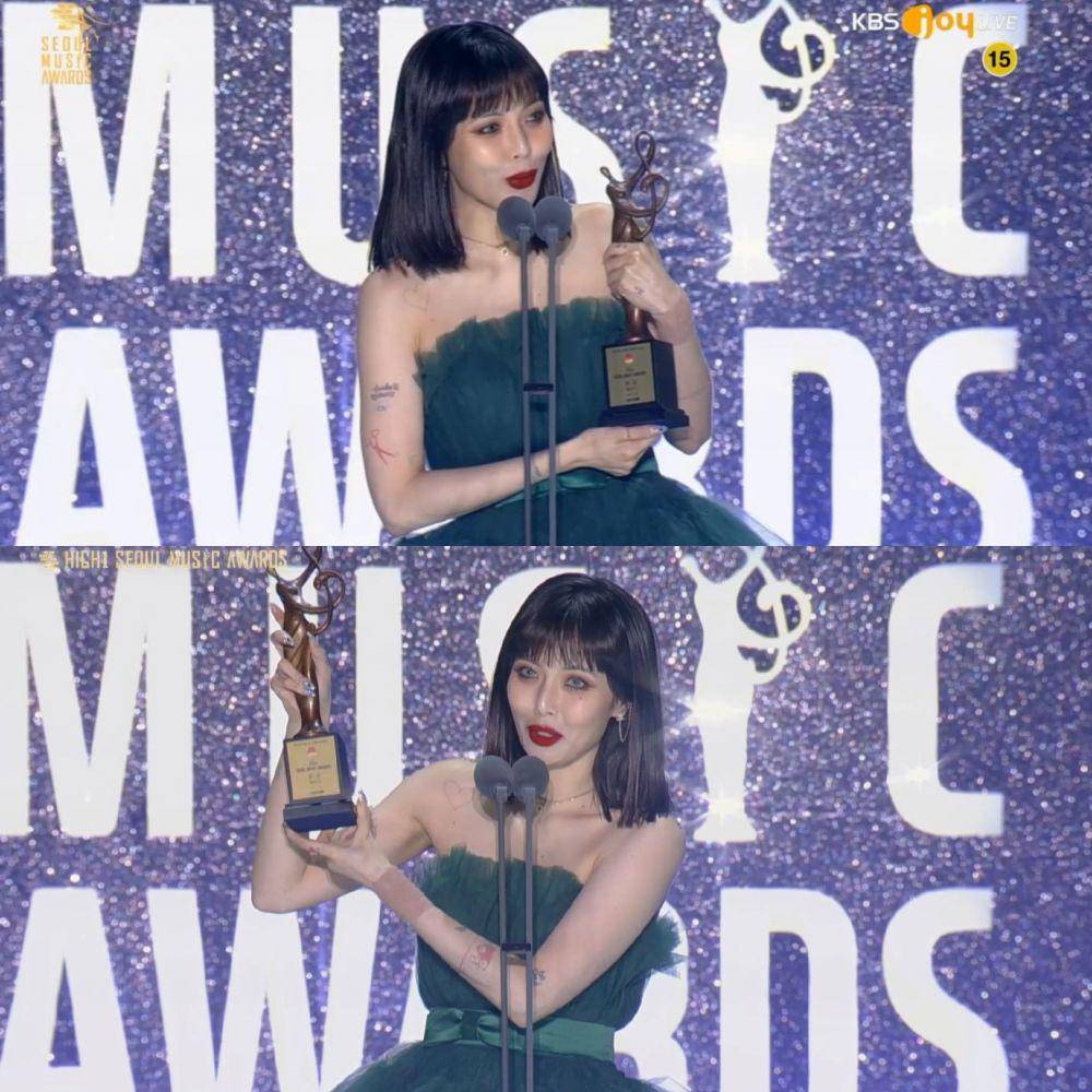 HyunA di Seoul Music Awards 2022 (dok. KBS/Seoul Music Awards 2022)
