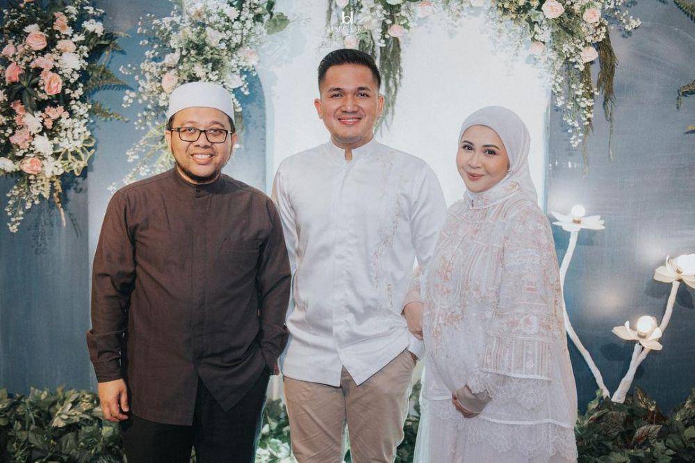 Momen pengajian kehamilan Kesha Ratuliu (instagram.com/adhipermana_)