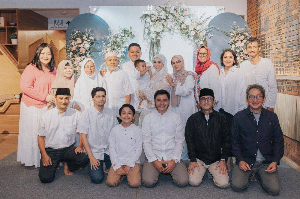 Momen pengajian kehamilan Kesha Ratuliu (instagram.com/adhipermana_)