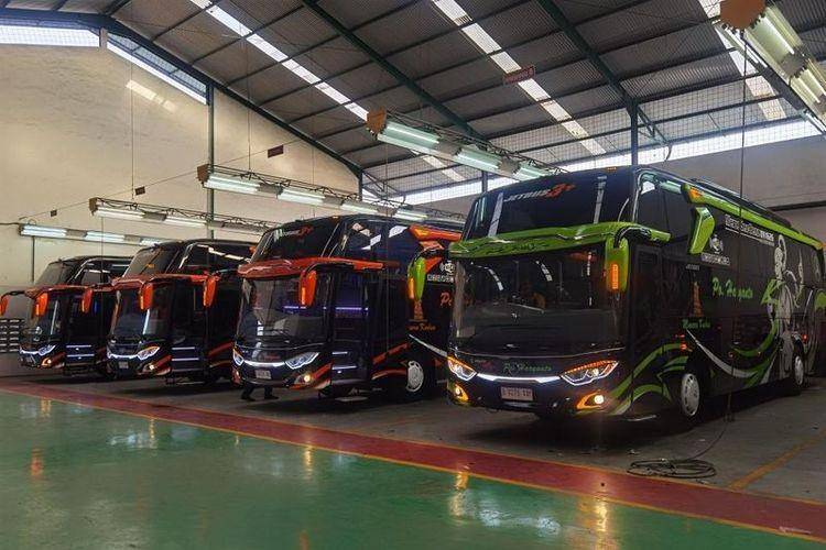 Bus PO Haryanto (dok. ADIPUTRO)