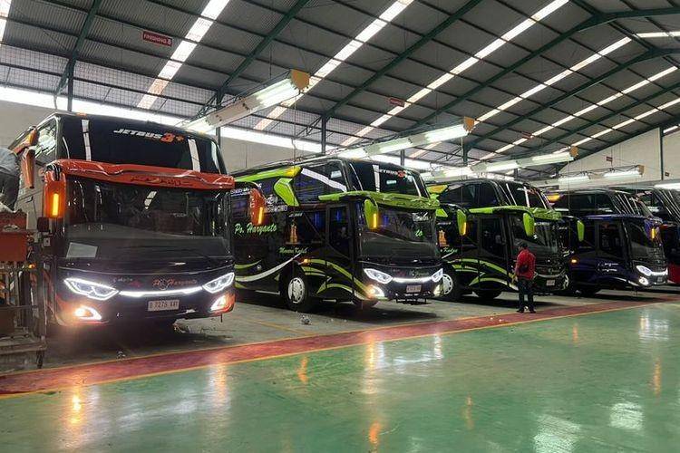 Bus PO Haryanto (dok. ADIPUTRO)