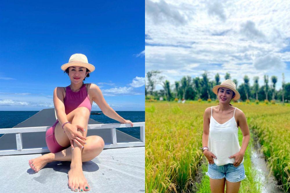 10 Potret Selvi Kitty Trip Singkat ke Lombok, Jelajah Alam!