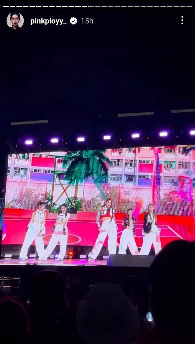potret Pinkploy nonton Golden Disk Awards 2023 in Bangkok (instagram.com/pinkployy_)
