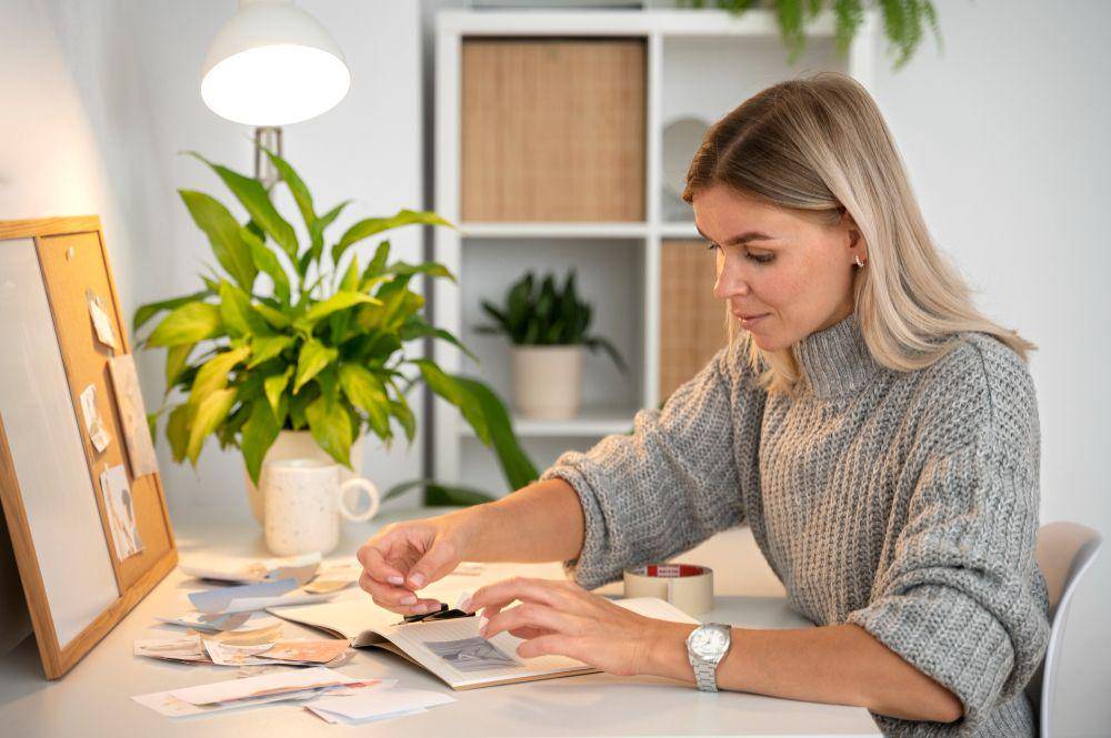 ilustrasi membuat vision board (freepik.com/freepik)