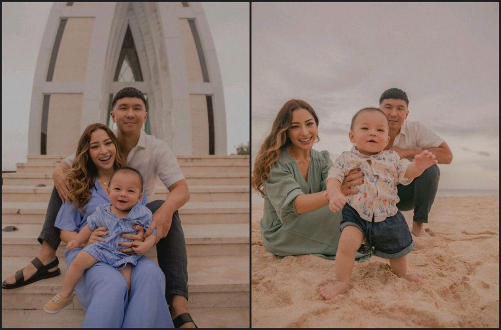 9 Pemotretan Terbaru Keluarga Nikita Willy, Baby Issa Manis Sekali!